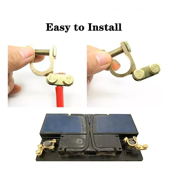 Abrazaderas De Conector De Terminales De Batería De Auto