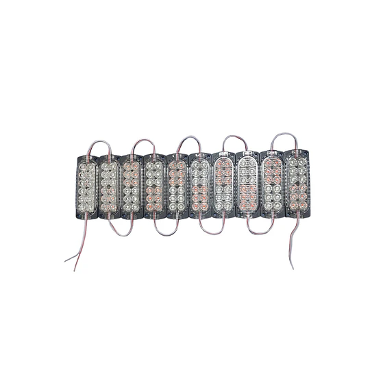 Módulo De Luz Rojo Y Azul 12v 35 Cm