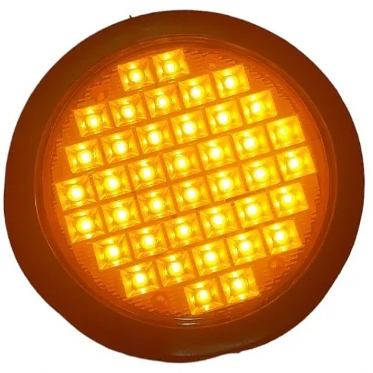 Pack X2 Foco Led Redondo 4 Pulgadas 24 Volt. Camion/remolque