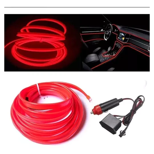 Luz Neon Para Interior De Auto 12v