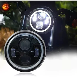 Focos Neblineros Led Delanteros Redondo Ojo Angel Para Moto