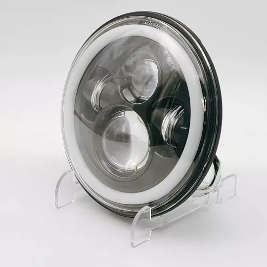 Focos Neblineros Led Delanteros Redondo Ojo Angel Para Moto