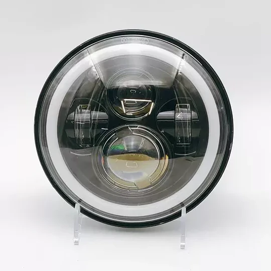 Focos Neblineros Led Delanteros Redondo Ojo Angel Para Moto