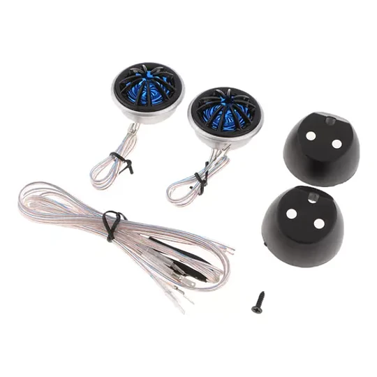 Tweeters De Componentes De 2 Piezas Audio Silk Dome -