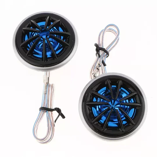 Tweeters De Componentes De 2 Piezas Audio Silk Dome -