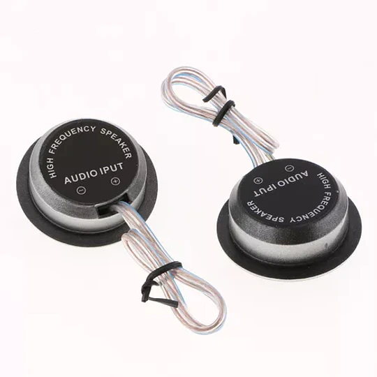 Tweeters De Componentes De 2 Piezas Audio Silk Dome -
