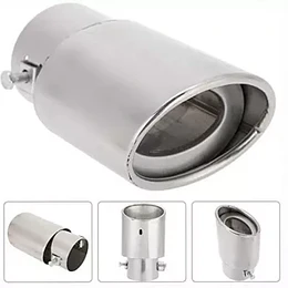 Escape Redondo De Acero Inoxidable Para Automóvil