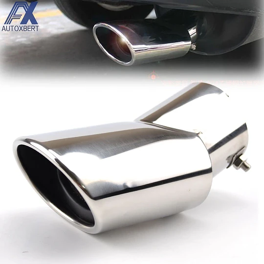 Escape Redondo De Acero Inoxidable Para Automóvil