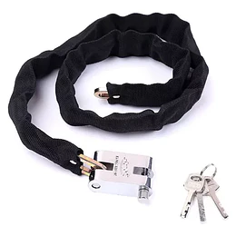 Candado Cadena Para Motos Bicicleta 113cm Cadenas Seguridad