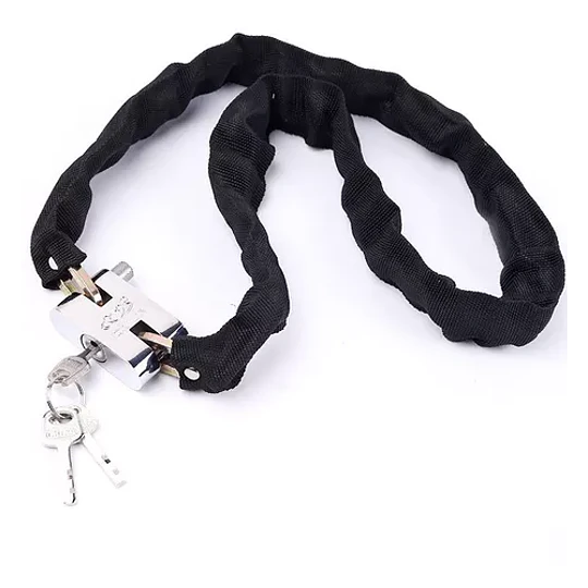 Candado Cadena Para Motos Bicicleta 113cm Cadenas Seguridad