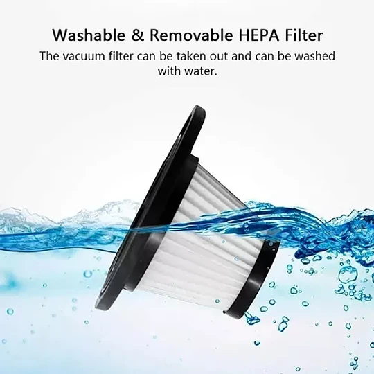 Aspiradora Para Auto Inalámbrica Polvo Y Agua