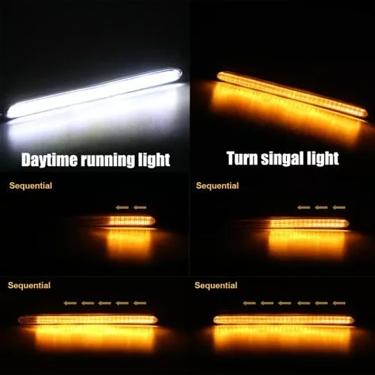 X2 Intermitentes Retrovisor Led Adhesivos Auto Tuning Karvas