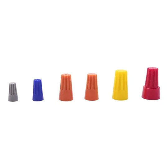 158pcs 6 Colores Conector De Cable Eléctrico Giratorio Torni