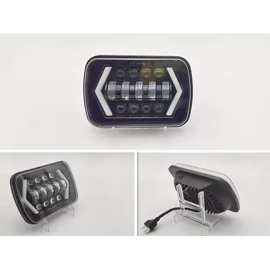  7 Pulgadas 5x7 Jeep Cuadrado Luz 6x7 Camión Headligh (24487)