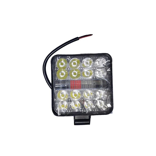 Foco Led Neblinero 102w Redondo 16 Led 12 Y 24v