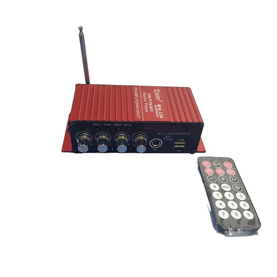 Amplificador Reproductor De Audio Digital Bluetooth
