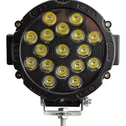 Foco Led Neblinero 17 Led 51w Offroad