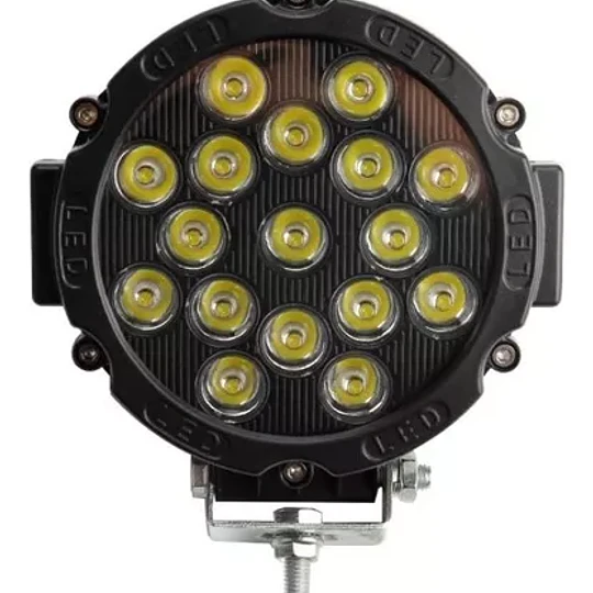 Foco Led Neblinero 17 Led 51w Offroad