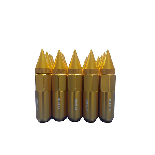 Juego De Aluminio 20 Piezas 87 Mm Tuercas De Rueda M12x1.5