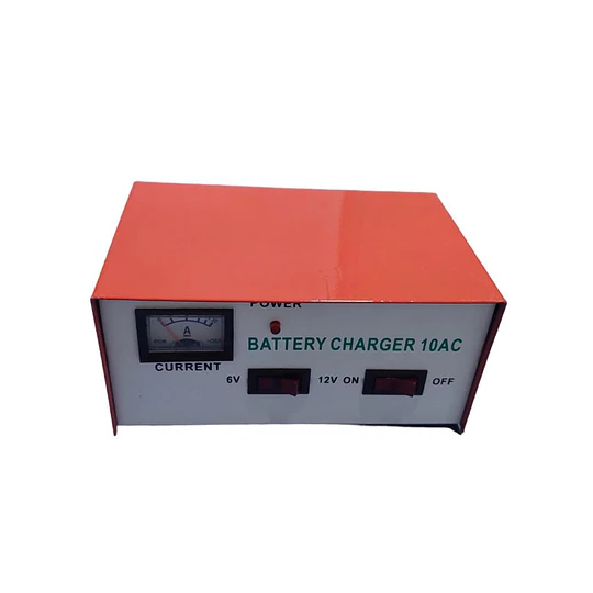 Cargador De Batería Auto Moto Camión 6v 12v 10 Amp