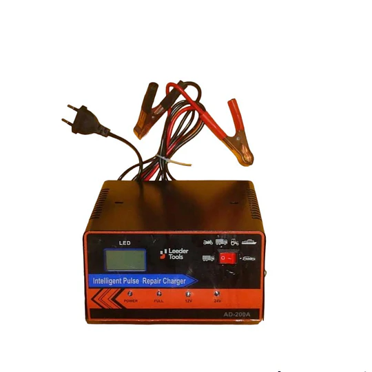 Cargador De Batería Auto Moto Camión 12v 24v 200amp