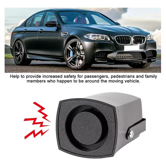 Alarma De Marcha Atrás Universal Para Autos 12 V