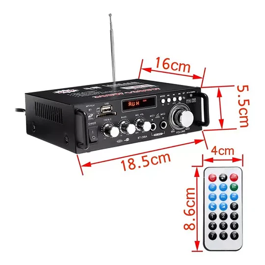 Amplificadores De Coche De 600w Amplificador Bluetooth