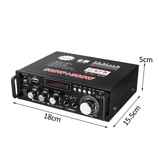 Amplificadores De Coche De 600w Amplificador Bluetooth