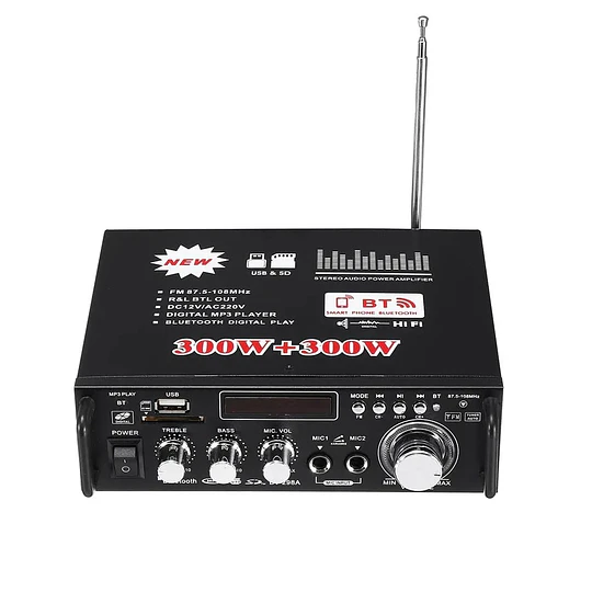 Amplificadores De Coche De 600w Amplificador Bluetooth