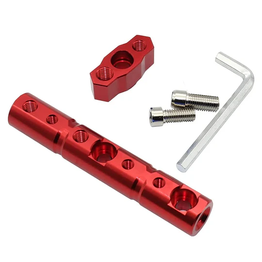 Soporte De Montaje De Extensión De Espejo De Motocicleta