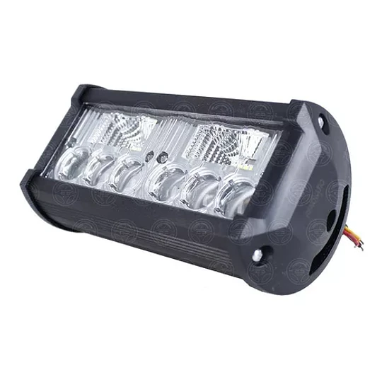 Faros Barra 16 Led Lupa Dual Auxiliar Jeep 4x4