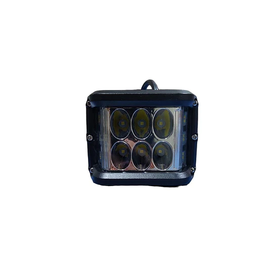 Foco Led Bivolt 36w 4x4 Estrobo Y Fijo Blanco