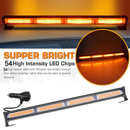 Barra De Luz Estroboscópica Luz Led De 72w