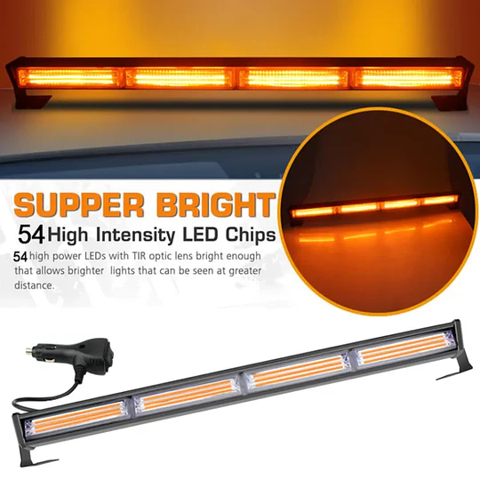 Barra De Luz Estroboscópica Luz Led De 72w