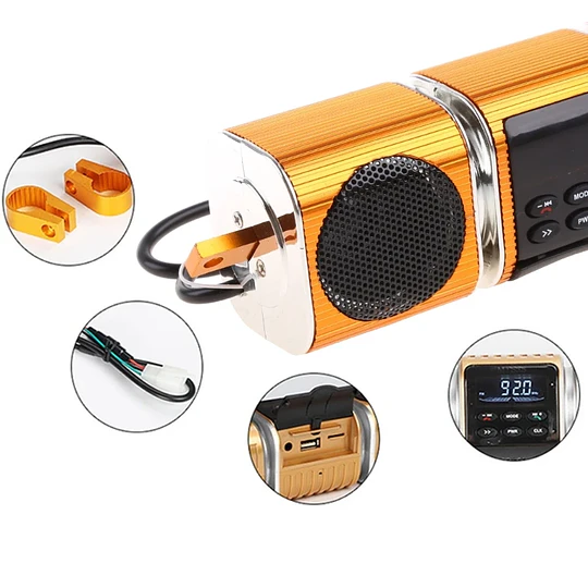 Bocina Estéreo Sistema De Sonido De Radio Audio Bluetooth
