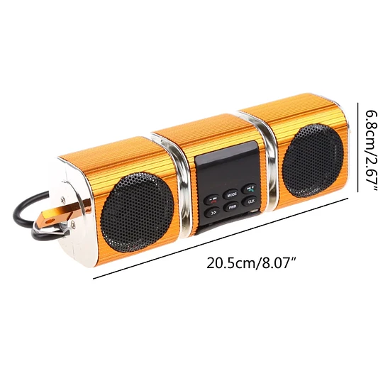 Bocina Estéreo Sistema De Sonido De Radio Audio Bluetooth