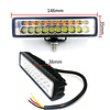 Barra De Luz Led De 54w, Luz Antiniebla De Advertencia