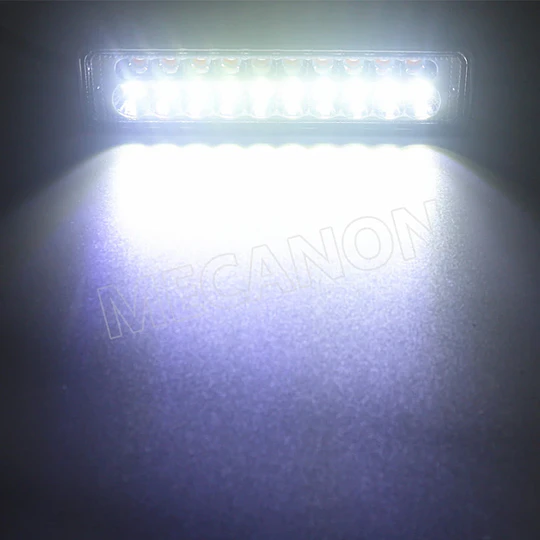 Barra De Luz Led De 54w, Luz Antiniebla De Advertencia