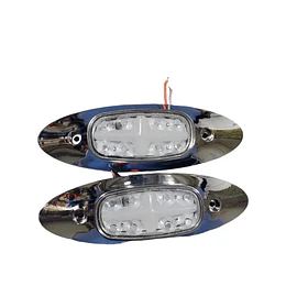 1 Par Luz De Advertencia Led Lateral Para Vehículos