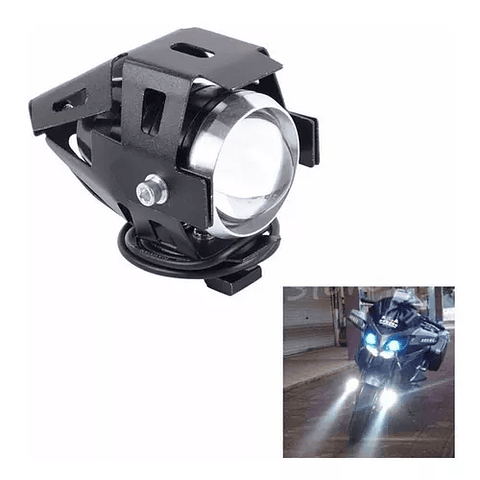 Neblinero Led Para Moto 15w u5 12-24 v 