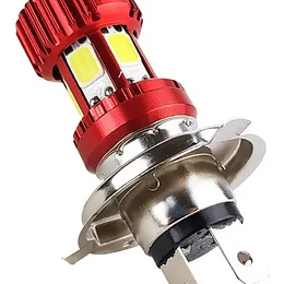 Foco Led Cob 6 Caras Para Moto H4 Alta/baja