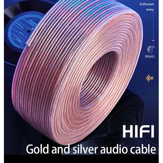 Cables Para Parlantes Y Altavoces De Sonido 100 Metros