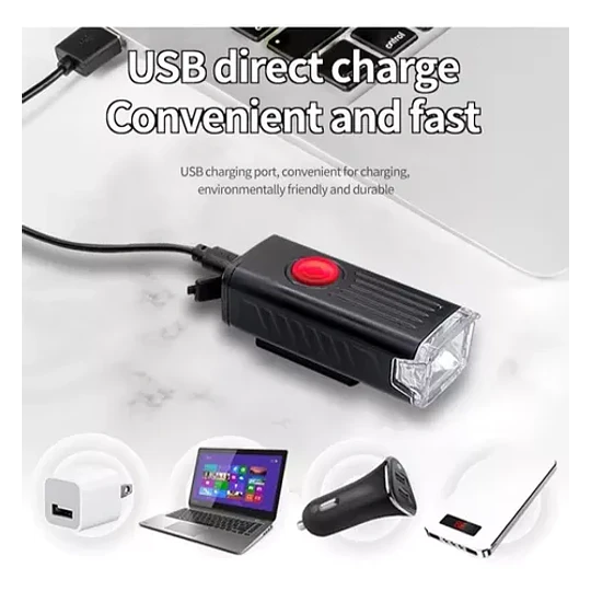 Luz Led Para Bicicletas Usb