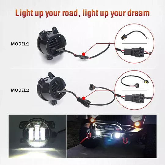 Luz Antiniebla Led De 4 Pulgadas