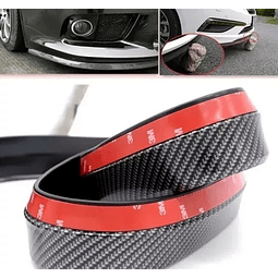 Lip Frontal Para Carro Fibra De Carbono