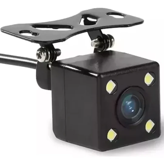 Camara De Reversa Universal Con 4 Led Vision Nocturna Hd