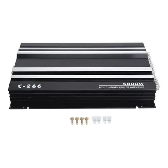Amplificador De Sonido De 5800w, 4 Canales, 12v Para Auto