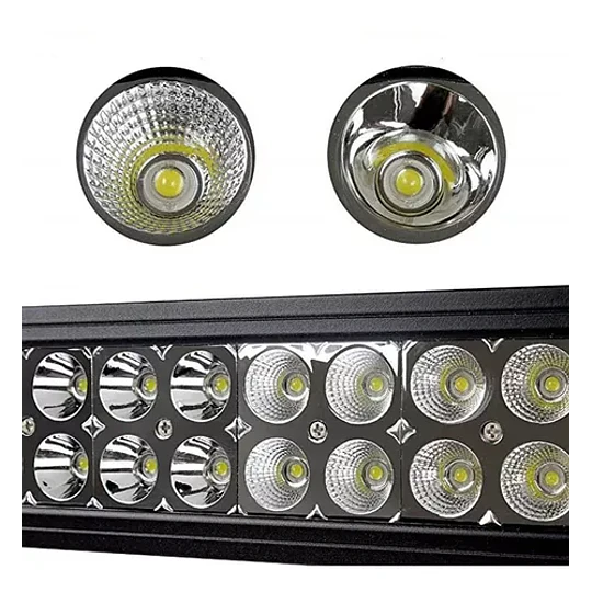 Luz Barra Led 120w Neblinero 4x4 Auto Camioneta Spot+flood