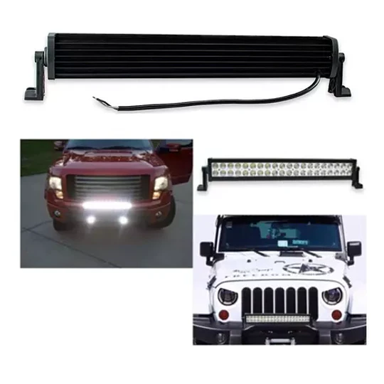 Luz Barra Led 120w Neblinero 4x4 Auto Camioneta Spot+flood