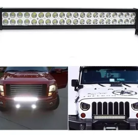 Luz Barra Led 120w Neblinero 4x4 Auto Camioneta Spot+flood